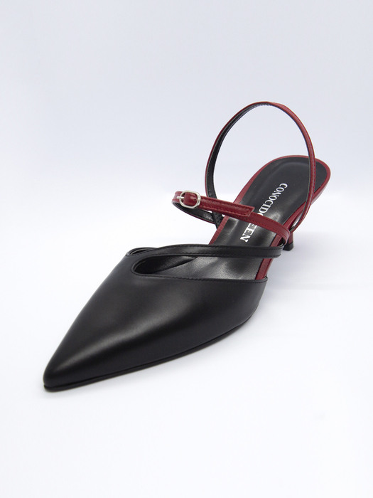 Or_Heritage Mood Two Tone Slingback_CEPM53_Black Red