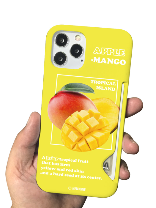 메타버스 슬림카드 케이스 - 쥬시 망고(Juicy Mango)