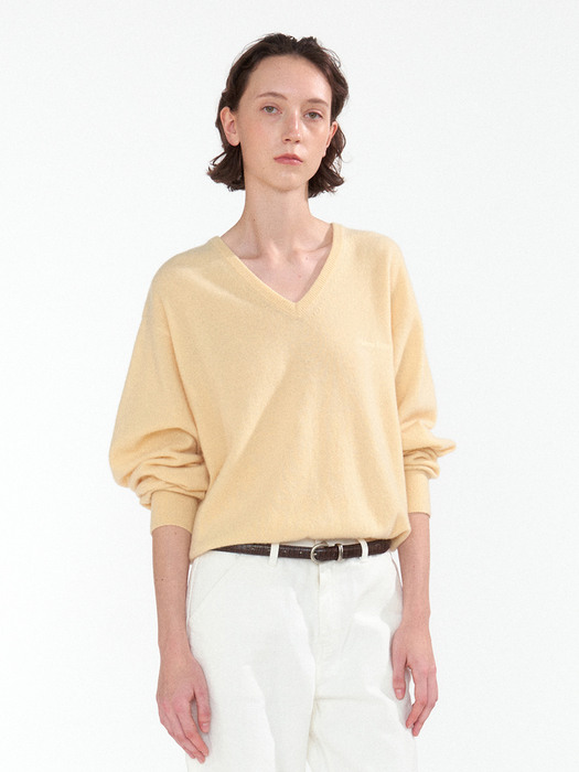 Haig v-neck pullover (Harvest)