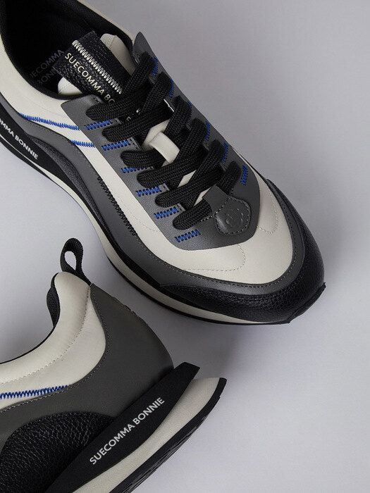 Stitch point sneakers(black)_DG4DA22502BLK