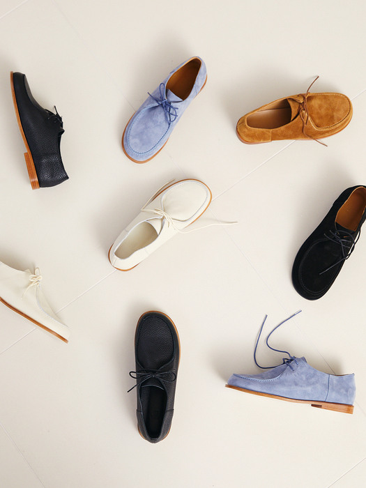 Round toe wallabee loafer - 5colors