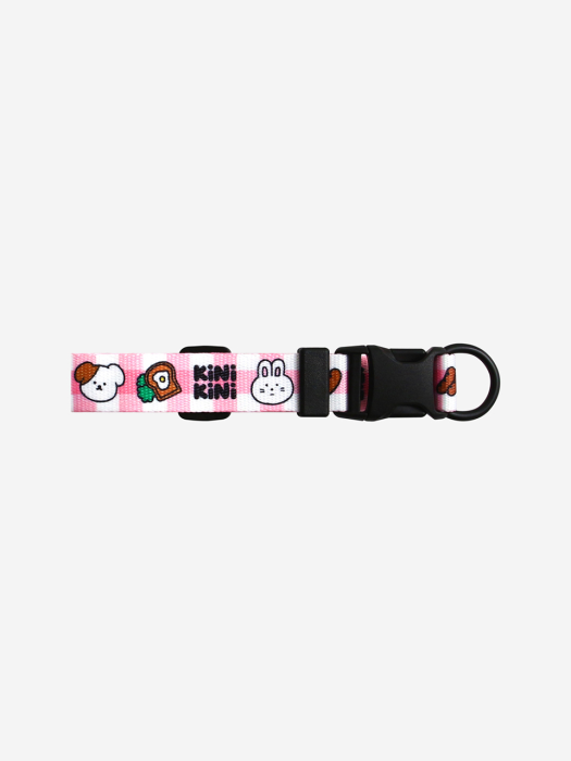 BRUNCH CHECK COLLAR-PINK(목줄)