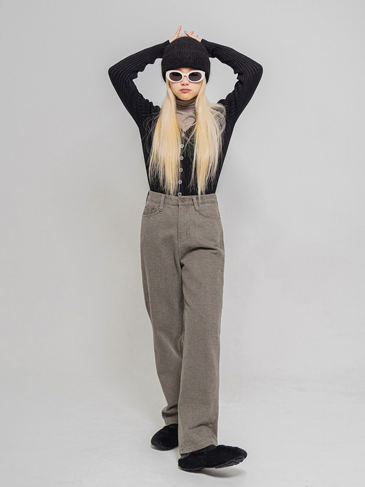 [WIDE] Encore Pants Brown