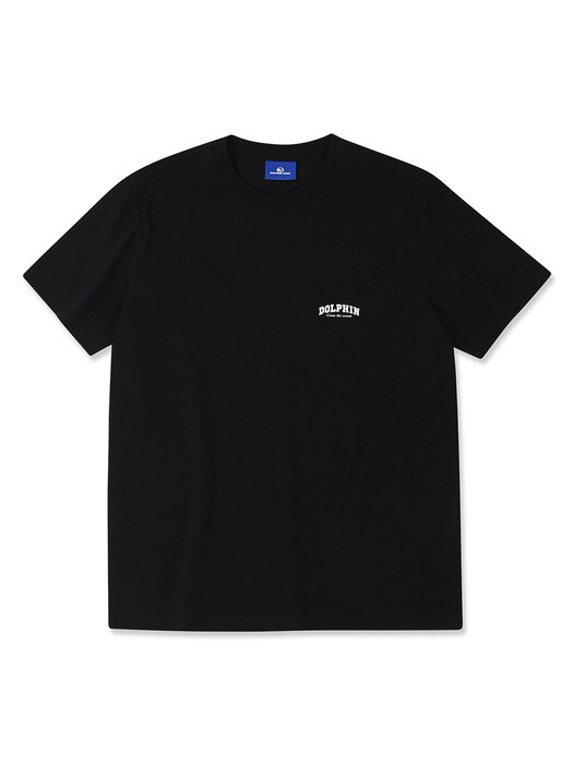돌핀 아치로고 티셔츠 화이트 블랙 2팩 DOLPHIN ARCH LOGO T-SHIRTS WHITE BLACK 2PACK