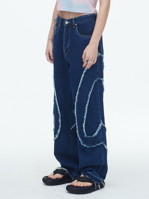 Comma Denim Pants Blue