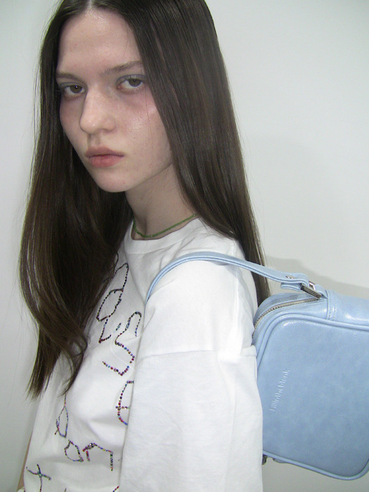 Trapezoid Mini Tote Bag (water)