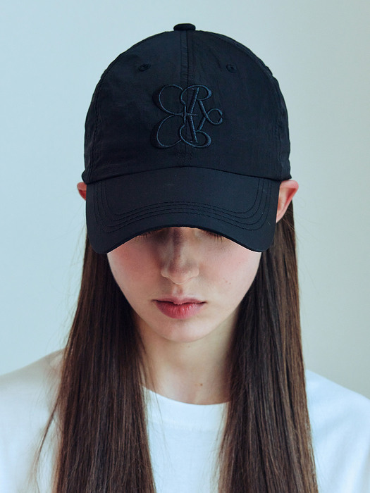 RECLOW RWL REC NYLON BALL CAP [BLACK]