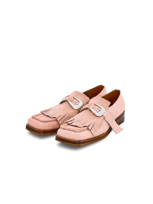 Buckle Loafers PINK