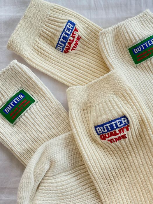 Butter Long Socks (Butter)