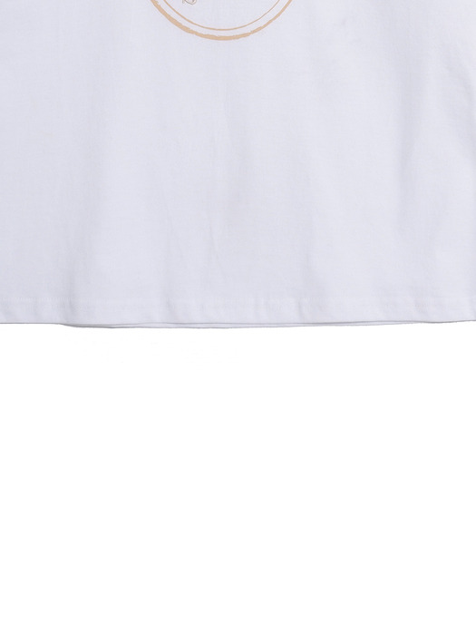 H-S 콜럼 레귤러 티셔츠_WHITE