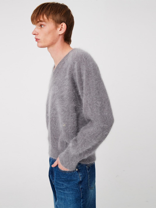 UNISEX, Premium Angora Sweater / Grey