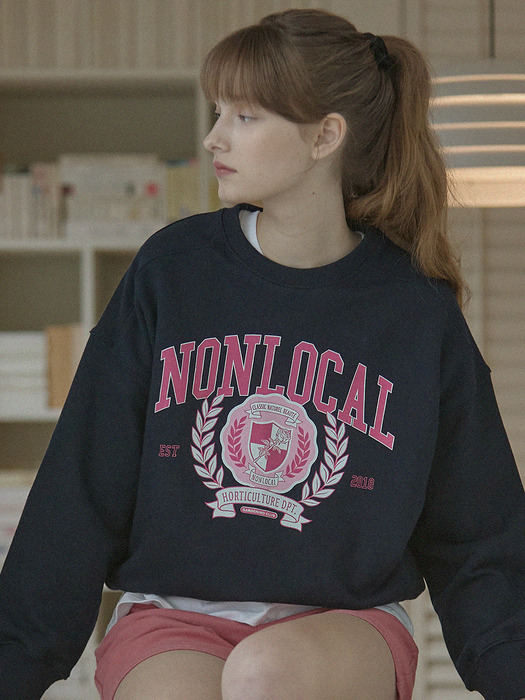 NLC Univ Sweatshirt - Navy