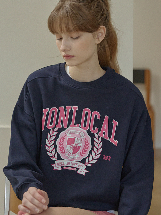 NLC Univ Sweatshirt - Navy