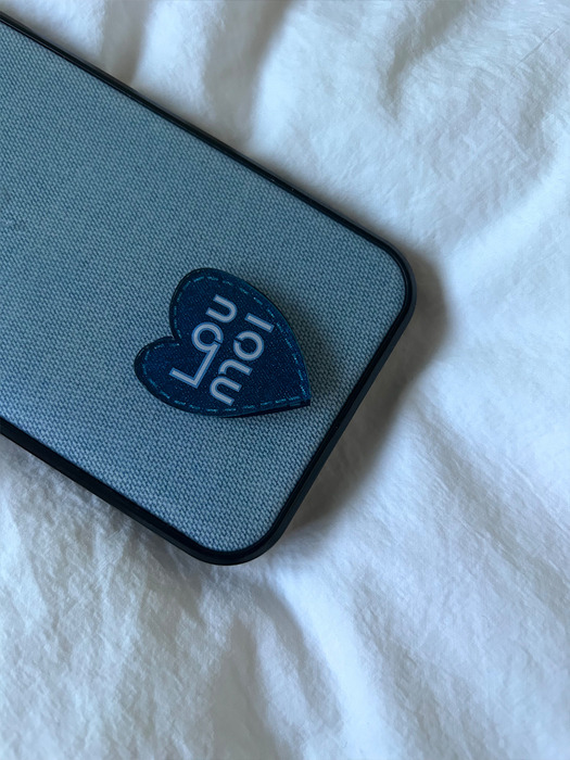 Present series : DENIM LOVE / sky blue phoncase