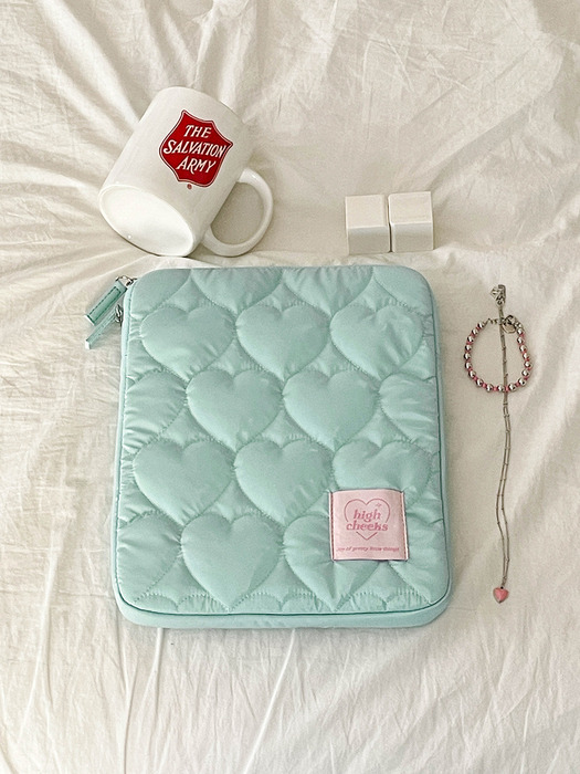 Heart Padded iPad Pouch_HC2412PC001M