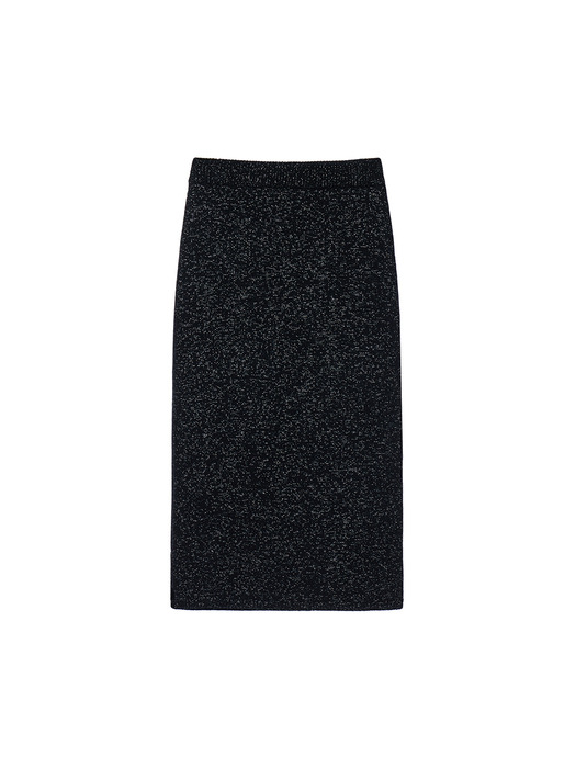 Glitter Alpaca Knit Skirt VC2399KS002M