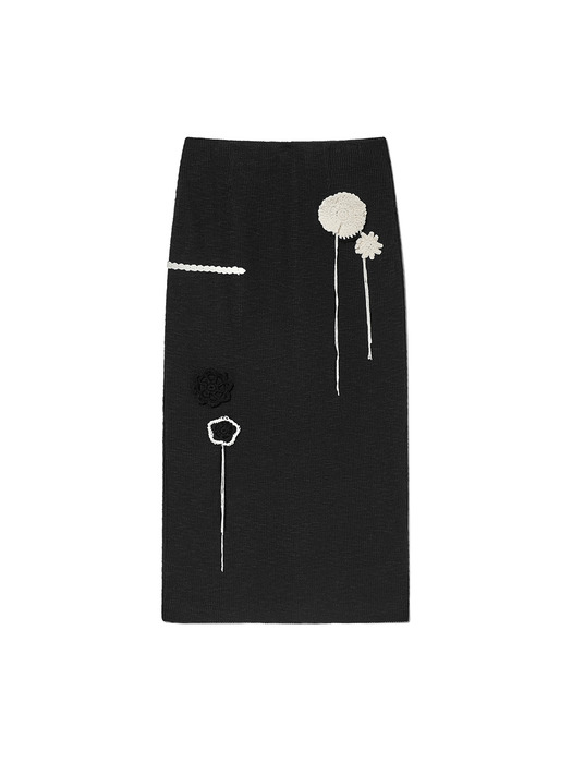 SOPHIE Long Skirt Black