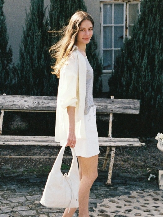 pino bag (hobo) - ivory (M)