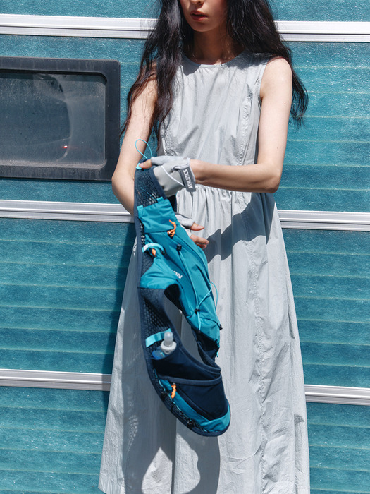 [CIty Outdoor] Back Open Sleeveless Dress