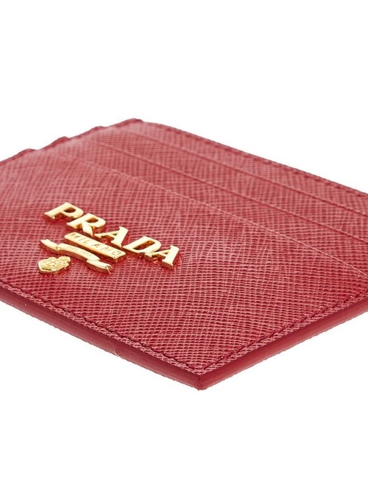 프라다 여성 사피아노 메탈 로고 카드 지갑 1MC025 QWA F068Z