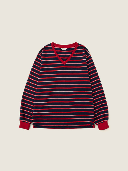 Collin Stripe T-shirt (Navy)