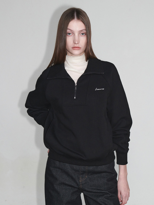 Half Zip-Up Sweatshirt SW4WE931-10