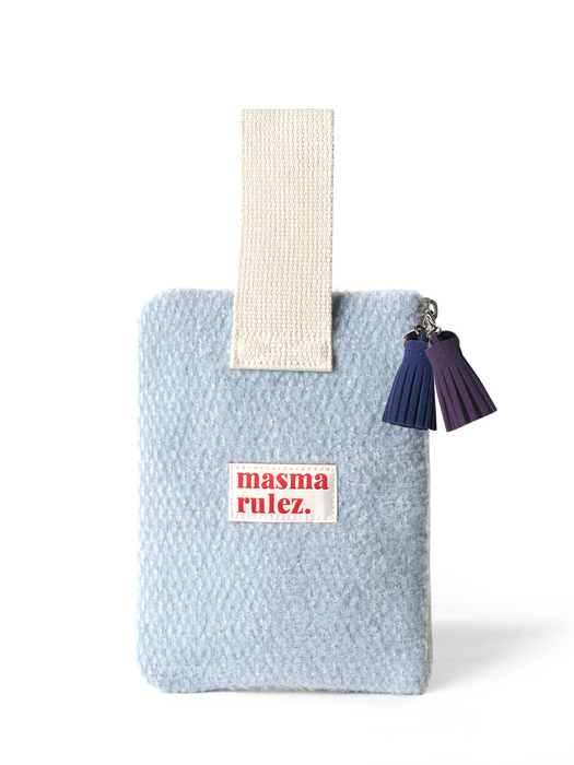 Strap pouch _ 포그니 Baby blue