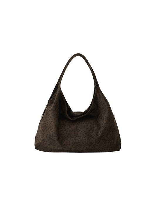 CACTUS HOBO BAG [Leopard Brown]