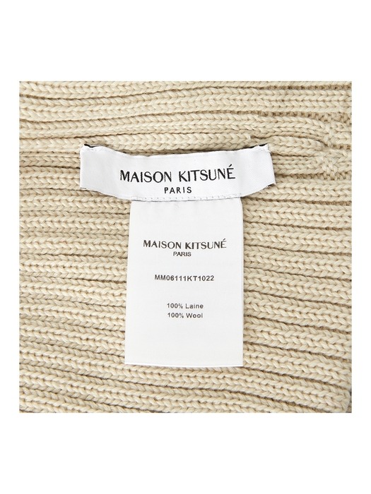 MAISON KITSUNE 메종키츠네 볼드 폭스헤드 비니 MM06111KT1022 P205 (남여공용)