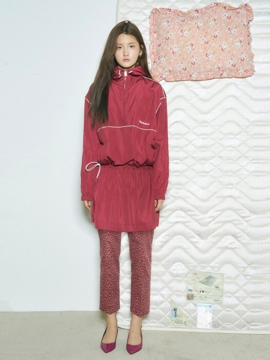 Baby Colors March Anorak OPS [WINE]