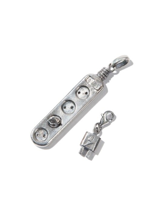 4socket multi- tap necklace (silver)