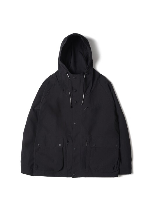 Hooded Exciting Parka Black