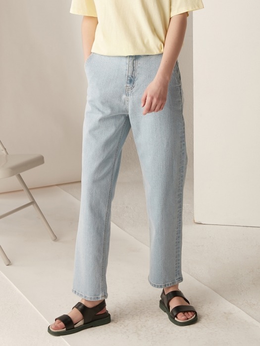 High waist denim - Light blue