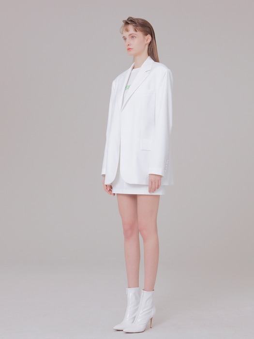 Mini skirt 002 white