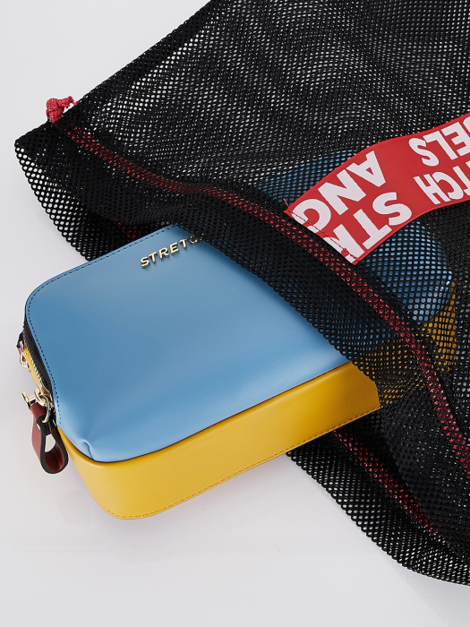 [파니니백]PANINI color block bag (Sky blue)