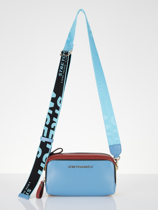 [파니니백]PANINI color block bag (Sky blue)
