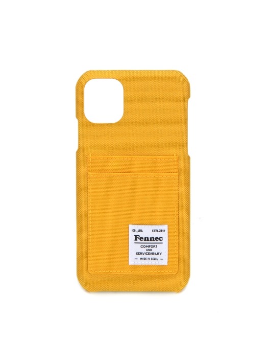 C&S iPHONE 11 CARD CASE - YELLOW