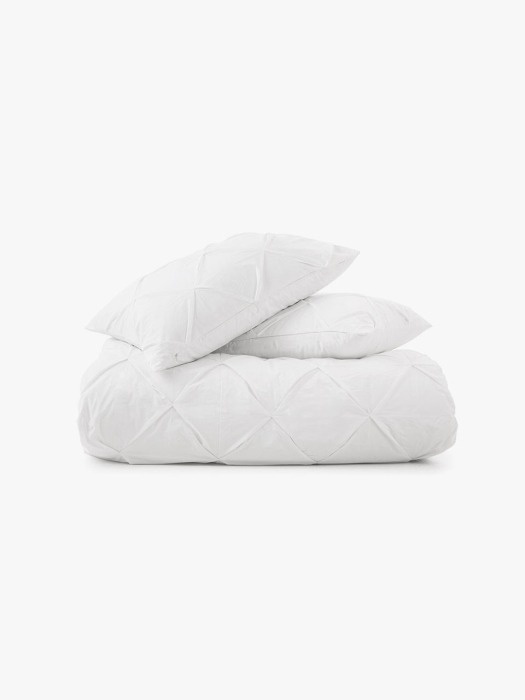 Pinch pillowcase - white