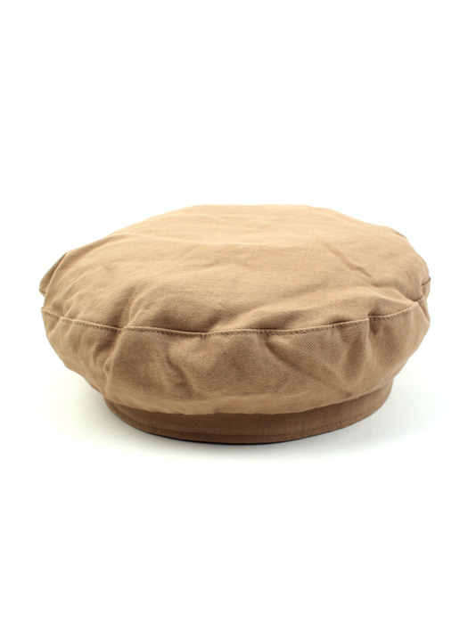 Beige CT Washing Beret 베레모