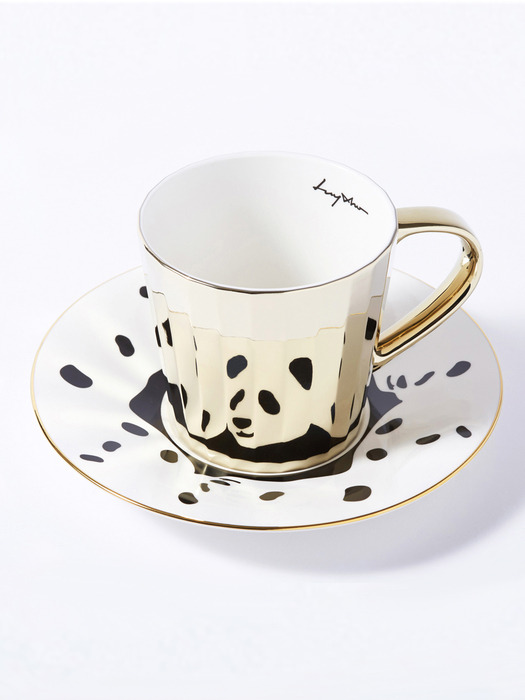 Mirror cup & Panda Dalmatian / 팬더 달마시안