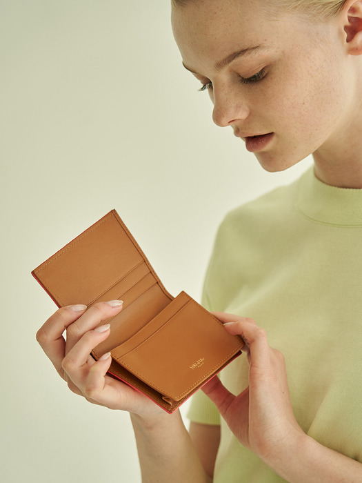 Standard half wallet (Orange)