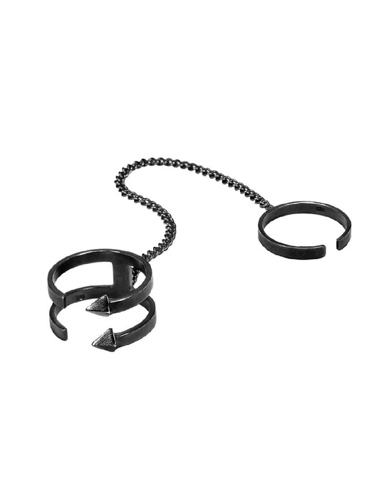 FENCE rings (BLACK)