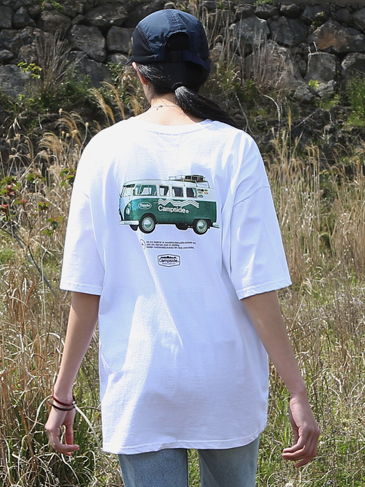 Traveling Minibus Graphic T-Shirt CST102 / 3colors W
