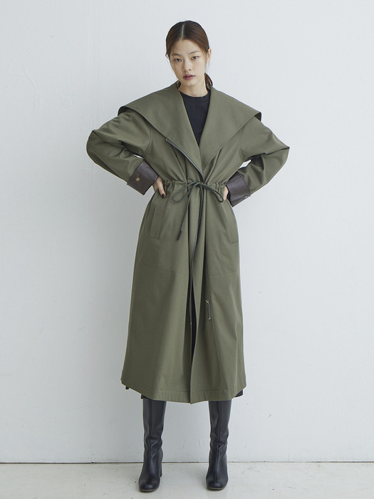 [N]SINDORIM Field coat (Dark olive)