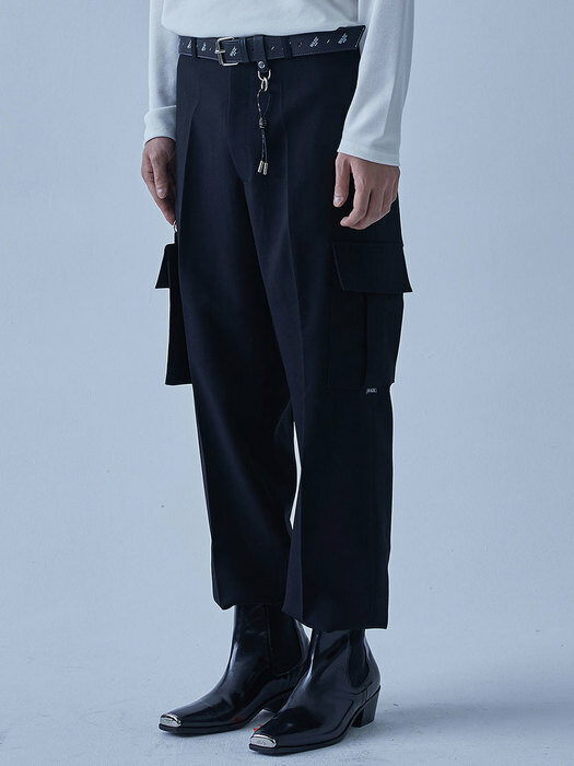 CAGO BAG SLACKS (BLACK)