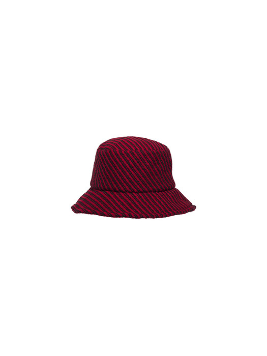 Twill Buket hat - Red