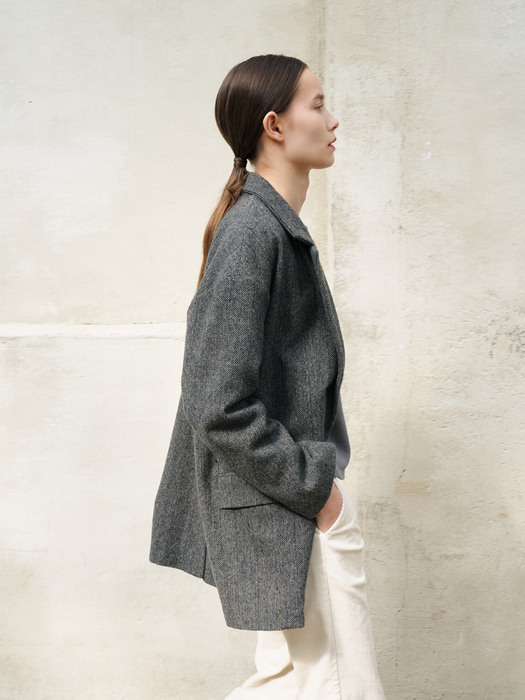 wool herringbone jacket