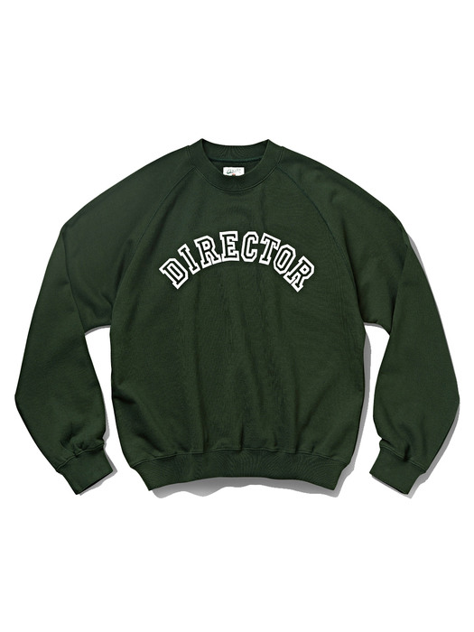 DTRO+AFST DIRECTOR SWEAT SHIRTS FOREST GREEN