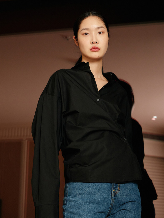 Y-LAP SHIRT (BLACK)