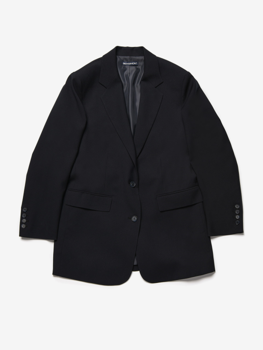 BENSIMON TAILORED SET UP JACKET - NAVY